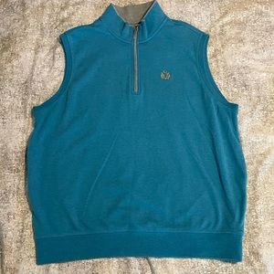 Men’s Quarter Zip Golf Vest